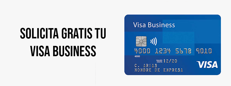 solicitar tarjeta visa business