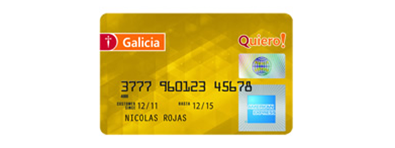 Tarjeta de Crédito Galicia Amex Gold